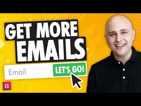 How To Increase Email Signups With A Minimalist Opt-in Form Using Elementor